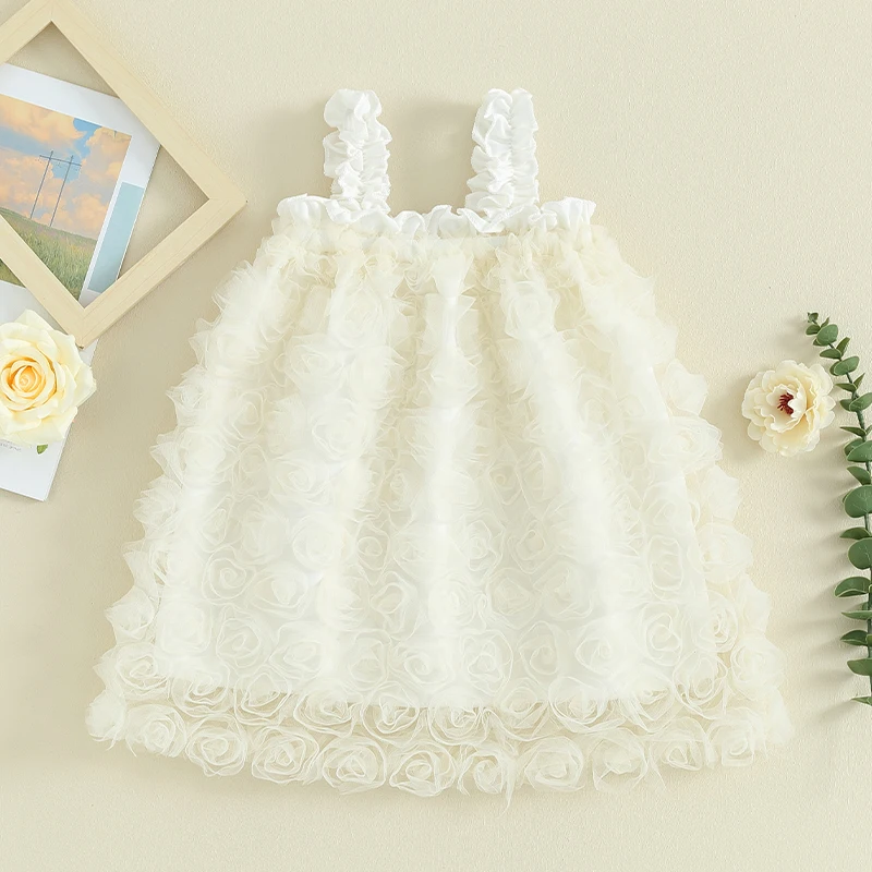 Baby Girl s Slip Dress Flowers Sleeveless Summer A-line Dress Tulle Tutu Princess Party Dress Summer Clothes Outfits
Baby Girl s Slip Dress Flowers Sleeveless Summer A-line Dress Tulle Tutu Princess Party Dress Summer Clothes Outfits