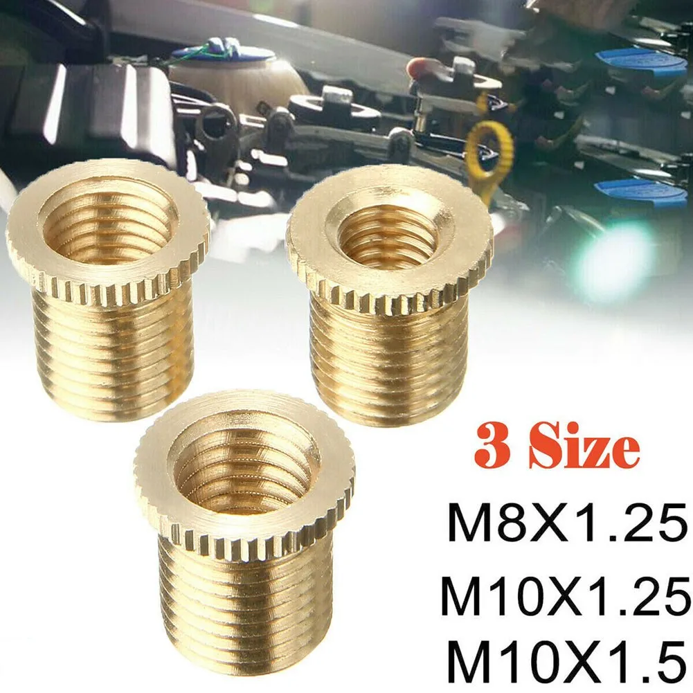 1x Car Gear Shift Knob Thread Adapter Nut Insert Kit M10x1.25 M10x1.5 M8x1.25 Aluminum Alloy Gold Universal Adapter Kits
1x Car Gear Shift Knob Thread Adapter Nut Insert Kit M10x1.25 M10x1.5 M8x1.25 Aluminum Alloy Gold Universal Adapter Kits