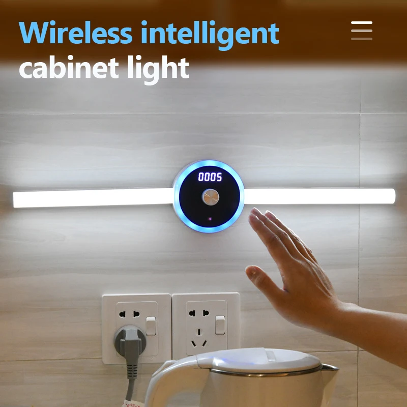 Wireless Intelligent Cabinet Light USB Rechargeable LED Smart Night Light For Kitchen Cabinet Bedroom Wardrobe Indoor Lighting
Wireless Intelligent Cabinet Light USB Rechargeable LED Smart Night Light For Kitchen Cabinet Bedroom Wardrobe Indoor Lighting