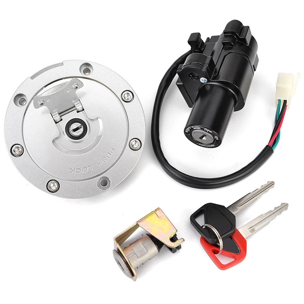 Motorcycle Ignition Switch Fuel Gas Cap Seat Lock Key for Honda ST1300 CB400 VTEC 2 3 4 CB750 F2 CB Seven Fifty NT650 NT700V
Motorcycle Ignition Switch Fuel Gas Cap Seat Lock Key for Honda ST1300 CB400 VTEC 2 3 4 CB750 F2 CB Seven Fifty NT650 NT700V