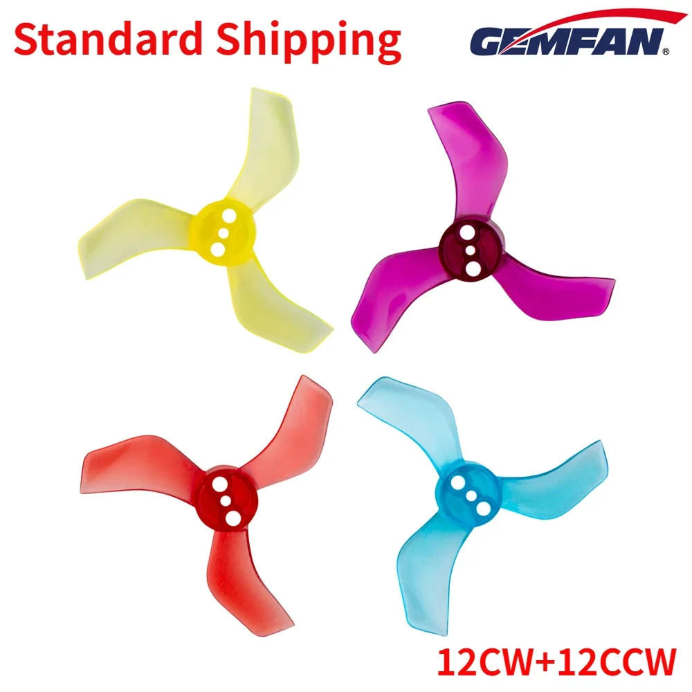 12Pairs(12CW+12CCW) Gemfan 1635 1.6X3.5X3 40mm 3-Blade PC Propeller 1mm 1.5mm for RC FPV Freestyle Tinywhoop Drones DIY Parts
12Pairs(12CW+12CCW) Gemfan 1635 1.6X3.5X3 40mm 3-Blade PC Propeller 1mm 1.5mm for RC FPV Freestyle Tinywhoop Drones DIY Parts