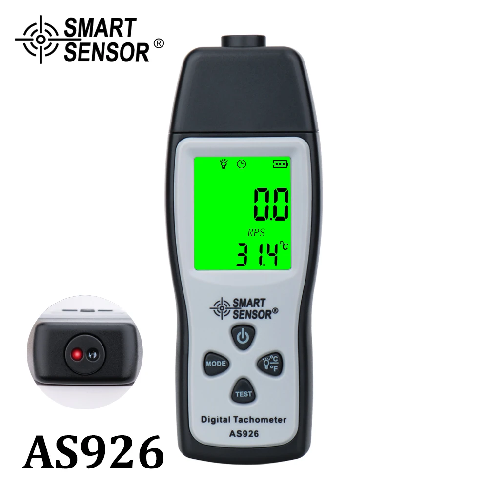 Rotational Speed Meter Digital laser photo Tachometer Speedometer photoelectric Tachometer 100~30000 RPM tester for Car motor
Rotational Speed Meter Digital laser photo Tachometer Speedometer photoelectric Tachometer 100~30000 RPM tester for Car motor