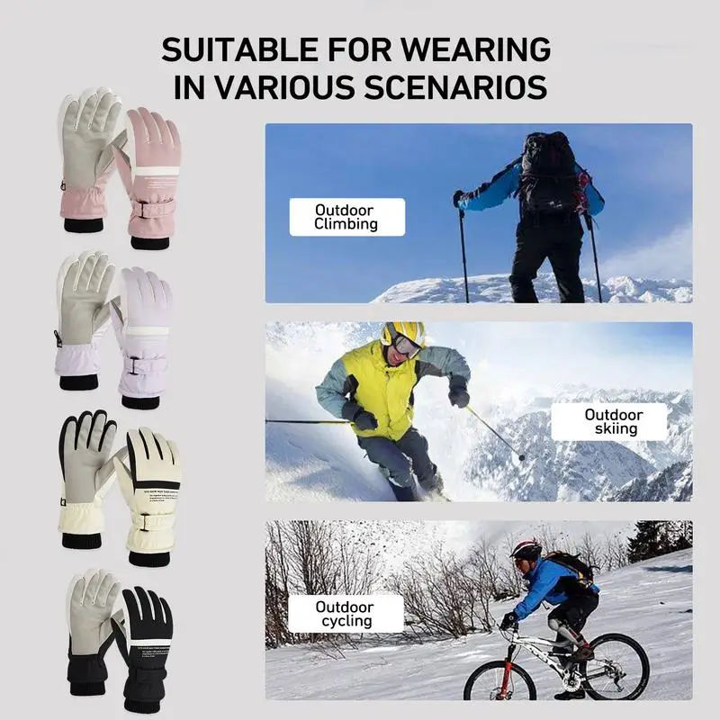 Warm Gloves Anti Slip Cold Weather Thermal Warm Knit Gloves Warm Touchscreen Gloves For Hiking Driving Running Bike Cycling
Warm Gloves Anti Slip Cold Weather Thermal Warm Knit Gloves Warm Touchscreen Gloves For Hiking Driving Running Bike Cycling
