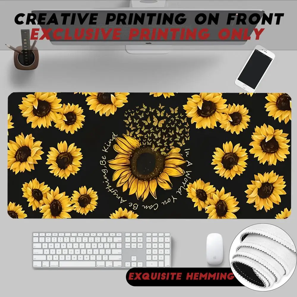 Fashion Hot Sunflower Art Mouse Pad Non-Slip Rubber Edge locking mousepads Game play mats for notebook PC computer
Fashion Hot Sunflower Art Mouse Pad Non-Slip Rubber Edge locking mousepads Game play mats for notebook PC computer