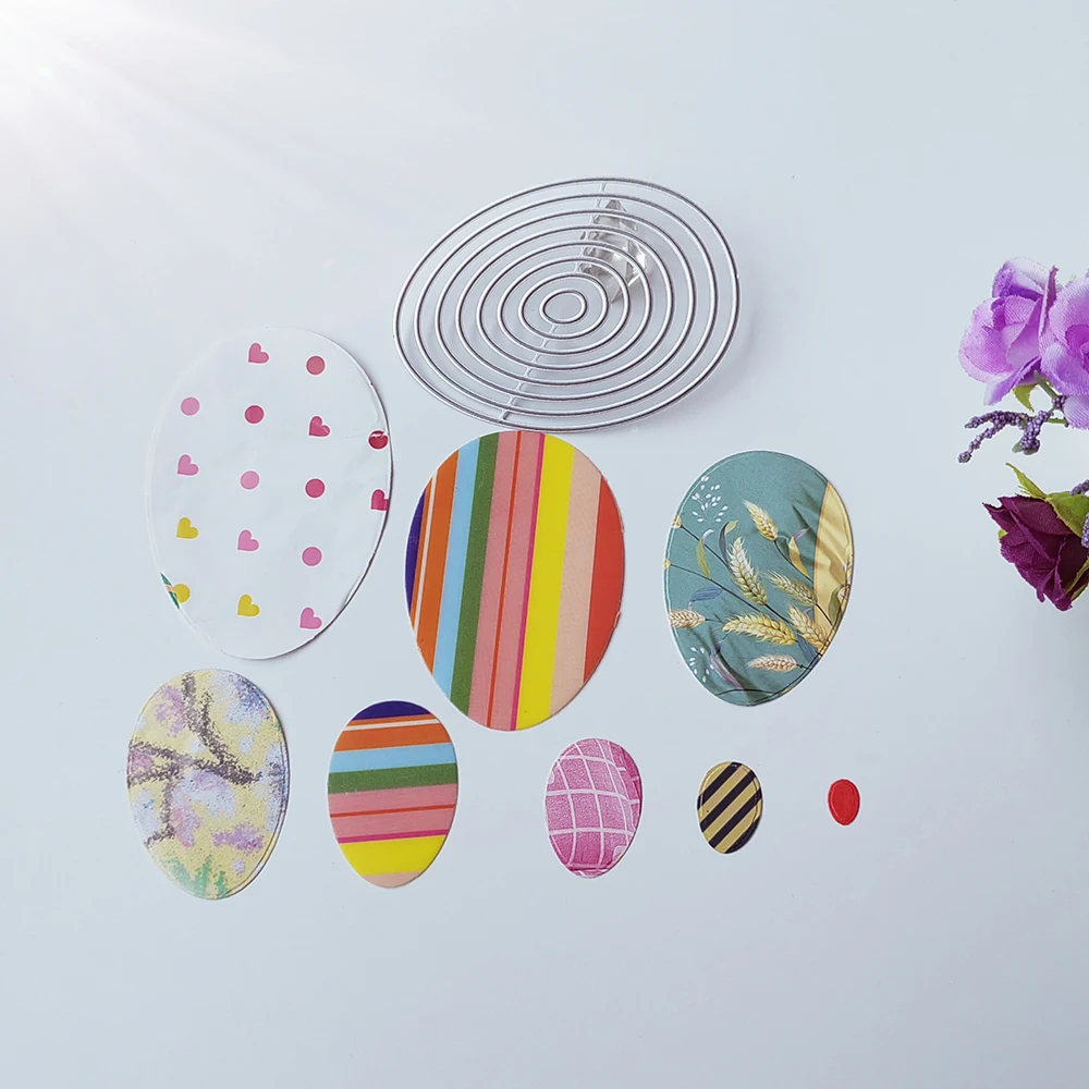 New Easter eggs in 8 specifications cutting dies scrapbook decoration embossed photo album decoration card making DIY crafts
New Easter eggs in 8 specifications cutting dies scrapbook decoration embossed photo album decoration card making DIY crafts