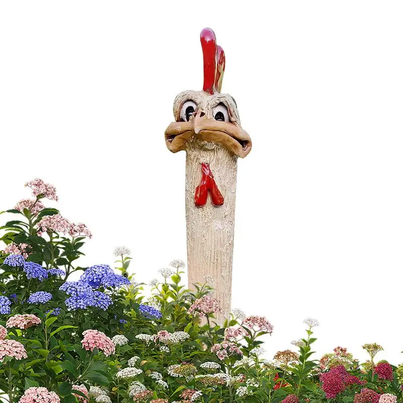 Resin Chicken Animal Sculpture Resin Handmade Cartoon Chicken Countryside Sculpture Long Neck Ornaments Garden Statue Decoration
Resin Chicken Animal Sculpture Resin Handmade Cartoon Chicken Countryside Sculpture Long Neck Ornaments Garden Statue Decoration