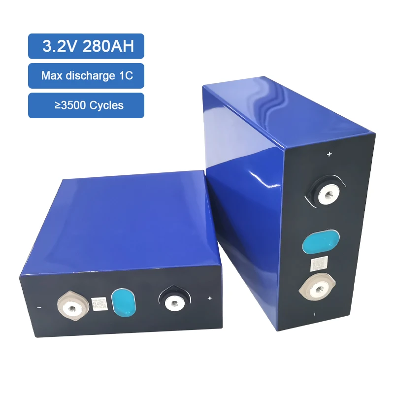 LF280 3.2V Lifepo4 High Capacity 280Ah Rechargeable Batteries Lipo4 Battery Bank Prismatic Cell For Energy Storage Solar EV Car
LF280 3.2V Lifepo4 High Capacity 280Ah Rechargeable Batteries Lipo4 Battery Bank Prismatic Cell For Energy Storage Solar EV Car
