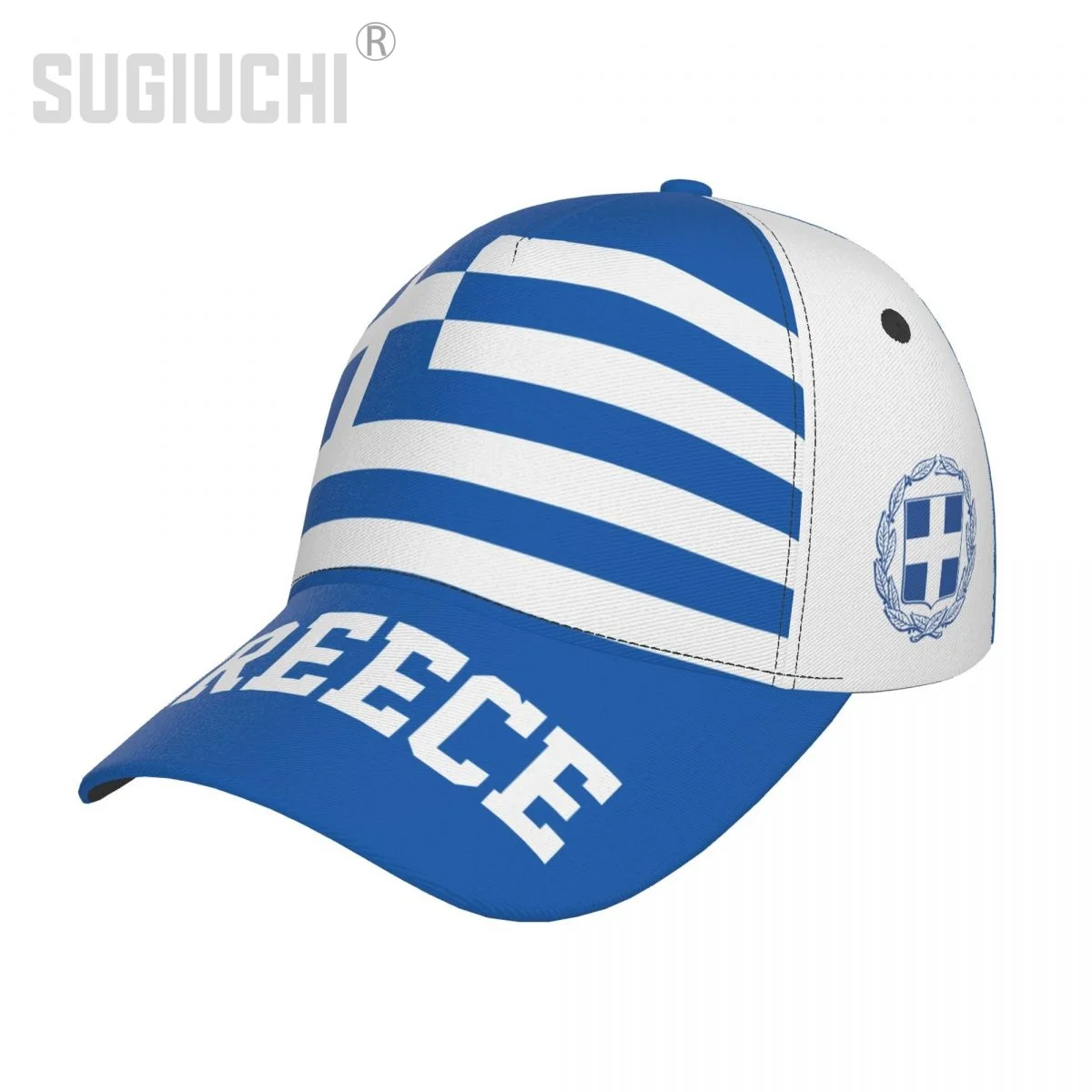 

Unisex Greece Flag Greek Adult Baseball Cap Patriotic Hat for Baseball Soccer Fans Men Women