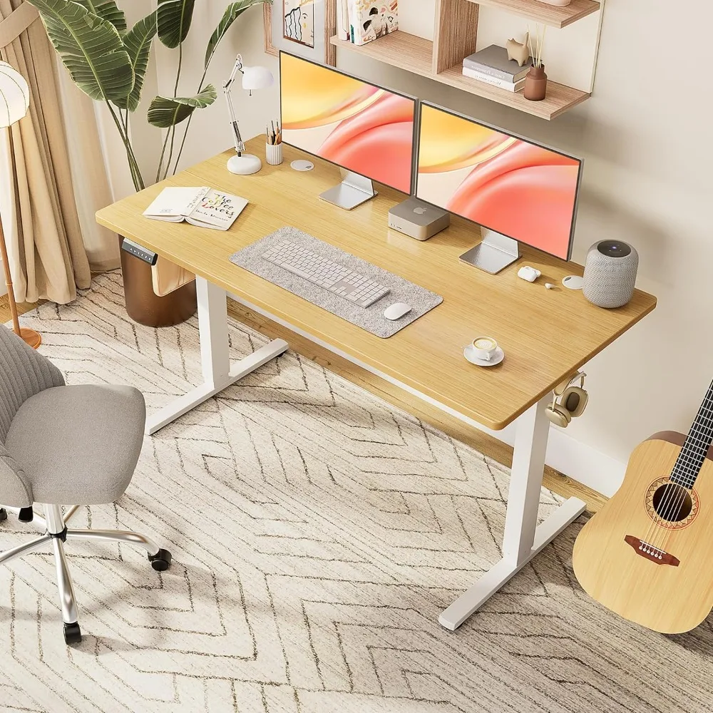 Electric Standing Desk Adjustable Height Computer Gaming Table 55 X 24 Inch Stand Up Sit Stand Desk With Spliced Board Writing
Electric Standing Desk Adjustable Height Computer Gaming Table 55 X 24 Inch Stand Up Sit Stand Desk With Spliced Board Writing