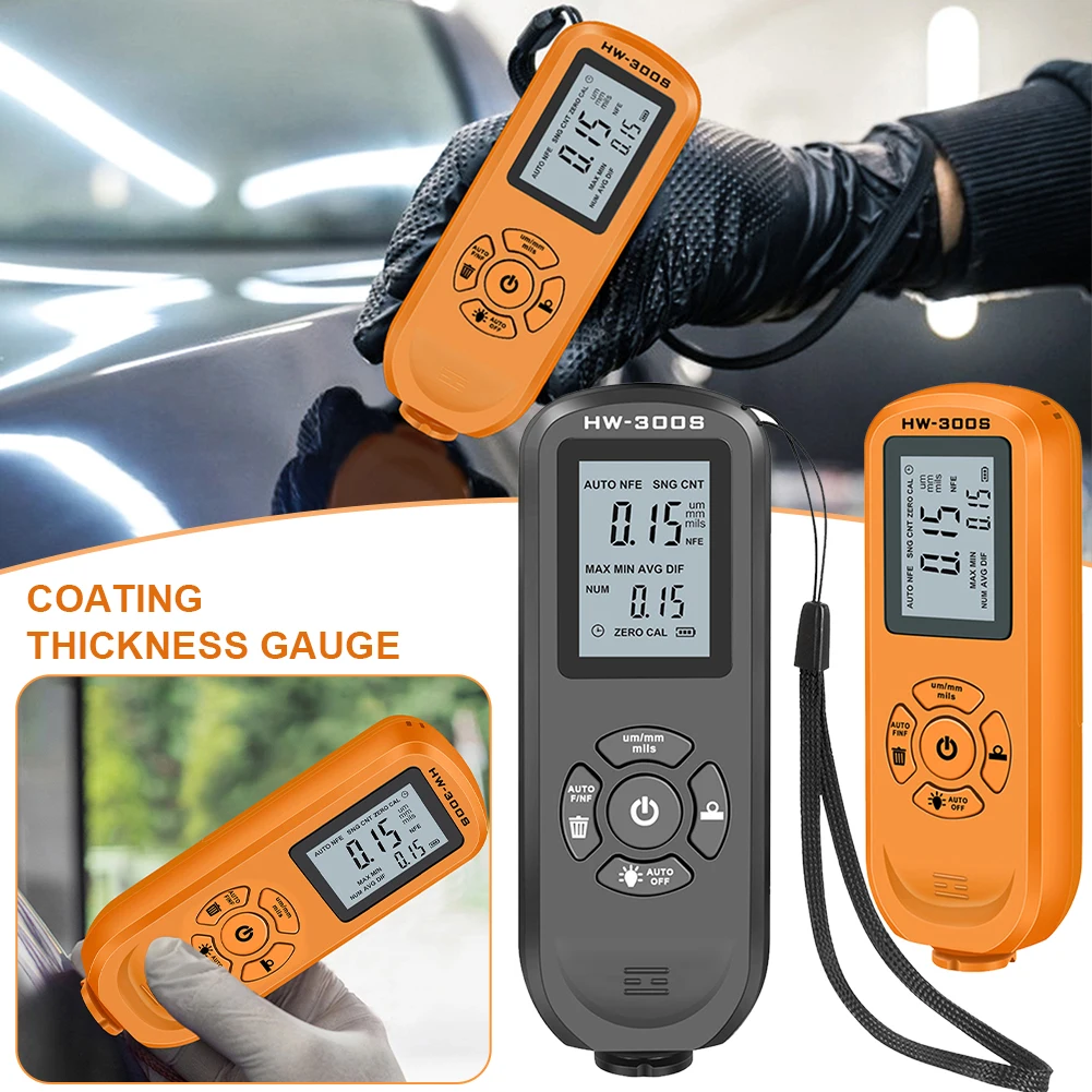Coating Thickness Gauge 0-2000um Battery Operated Car Painting Depth Meter Gauge Precise Film Thickness Tester Measuring Tool
Coating Thickness Gauge 0-2000um Battery Operated Car Painting Depth Meter Gauge Precise Film Thickness Tester Measuring Tool