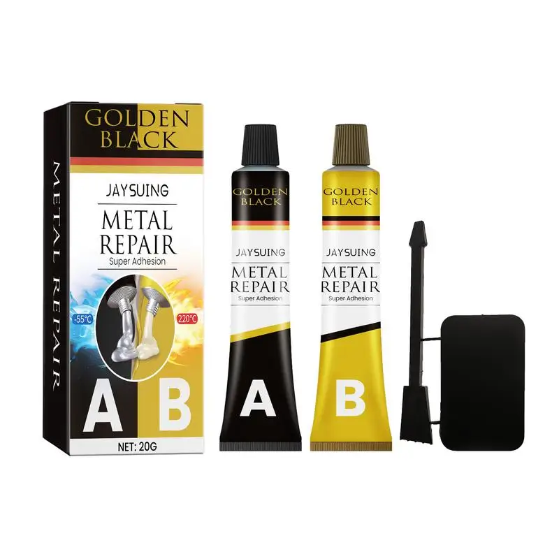 Metal Glue Heat Resistant AB Casting Repair Glue All Purpose Repair Glue Metal Repair Agent High Strength Strong Casting Glue
Metal Glue Heat Resistant AB Casting Repair Glue All Purpose Repair Glue Metal Repair Agent High Strength Strong Casting Glue