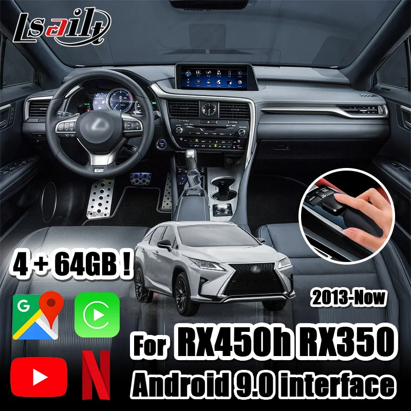 Lsailt PX6 Android Multimedia Interface Box for Lexus NX LX ES LC GS GX 2013-now with Auto Play RX350 RX450h
Lsailt PX6 Android Multimedia Interface Box for Lexus NX LX ES LC GS GX 2013-now with Auto Play RX350 RX450h