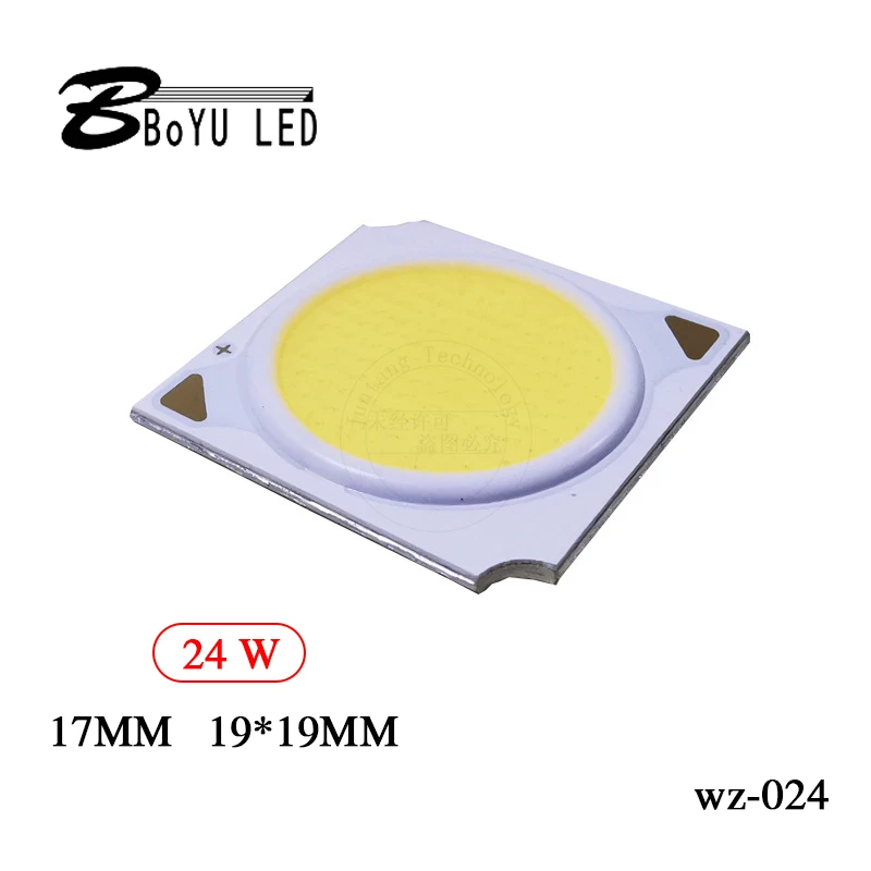 2pcs LED high power integrated light source panel light 24W wafer chip COB lamp beads integrated led light source
2pcs LED high power integrated light source panel light 24W wafer chip COB lamp beads integrated led light source