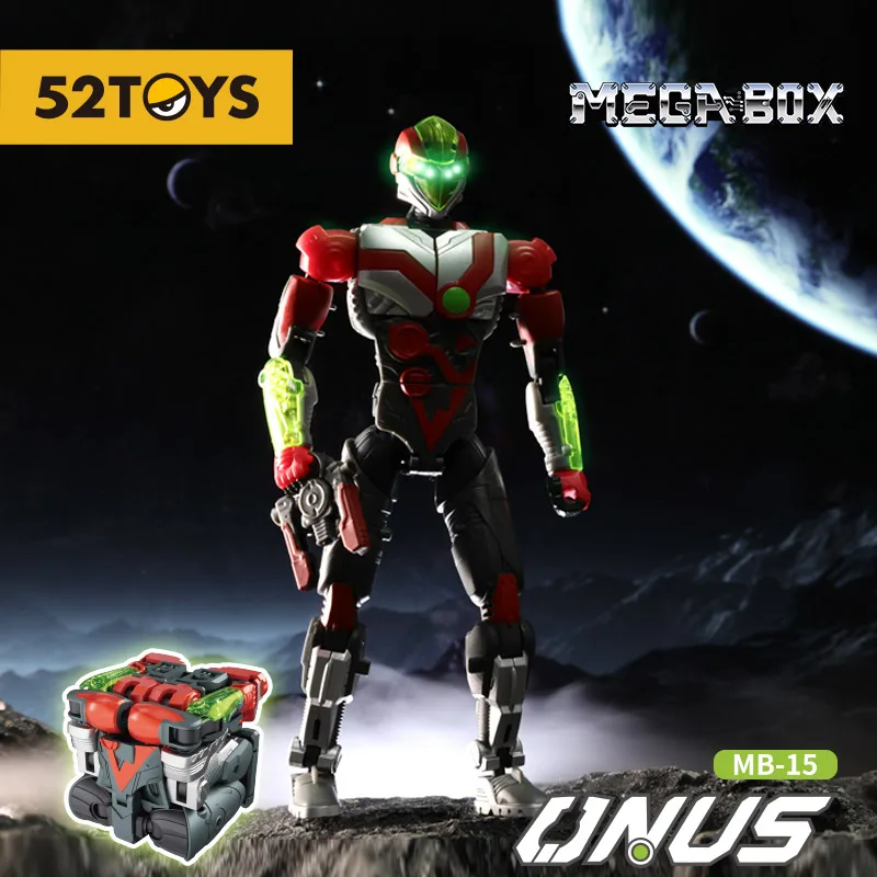 52TOYS Deformation Toy MEGABOX Series MB-15 UNUS Action Figures Boy Gift, Converting Collectible Toys 7.1inch
52TOYS Deformation Toy MEGABOX Series MB-15 UNUS Action Figures Boy Gift, Converting Collectible Toys 7.1inch