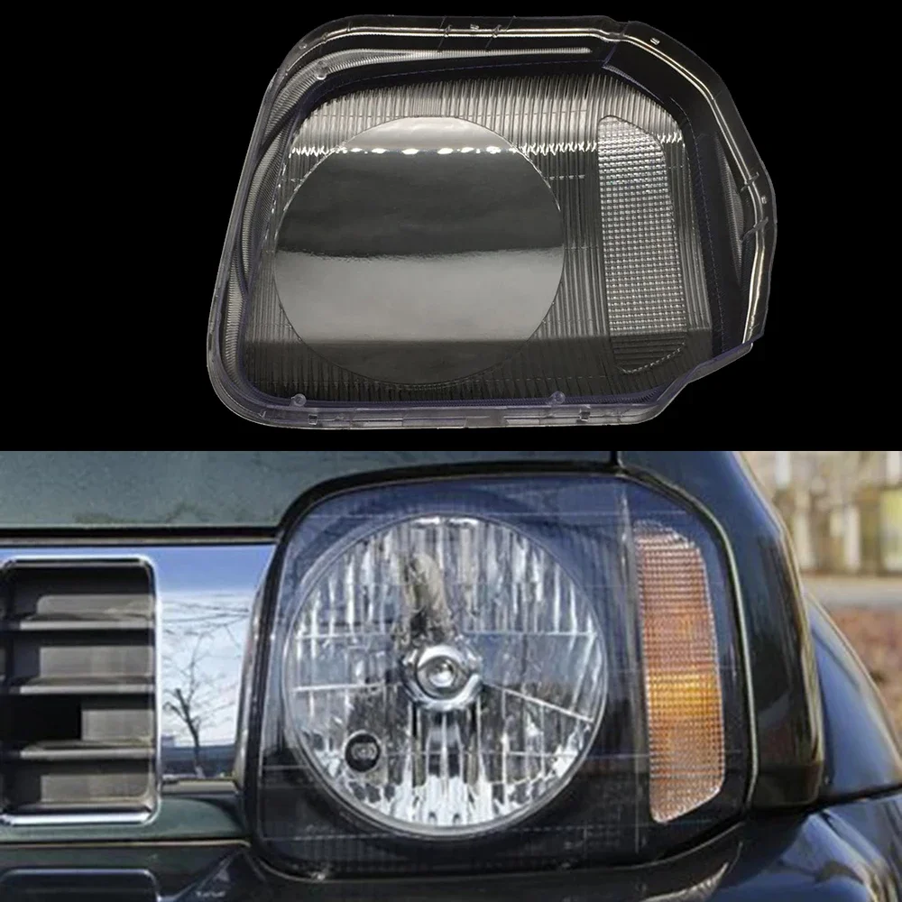 

For Suzuki Jimny Car Front Glass Lens Lampshade Shell Headlamp Transparent Lampcover Auto Light Case Headlight Cover 2007-2016