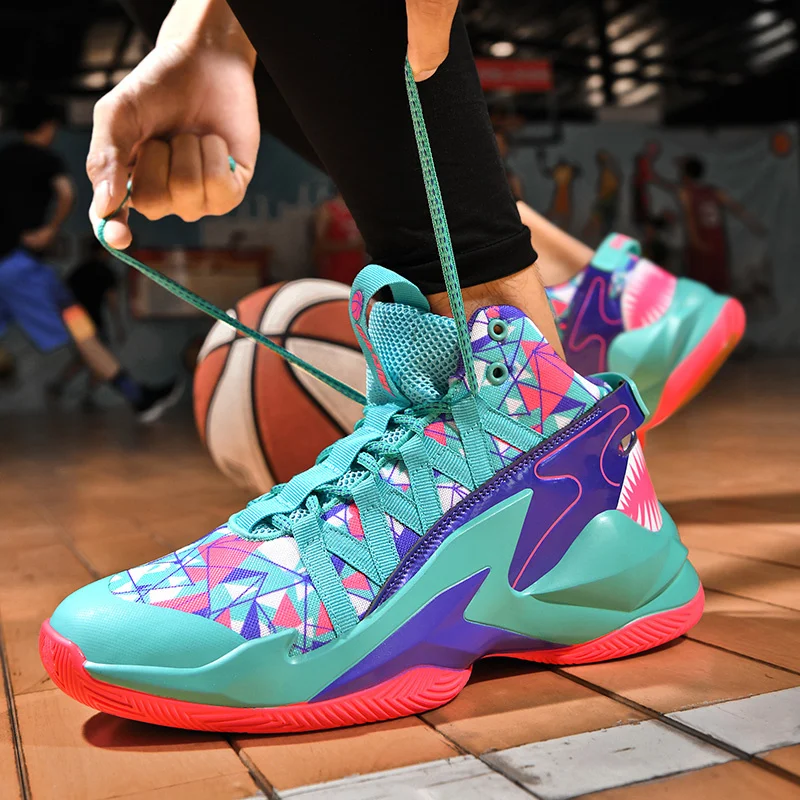 Hot sale Basketball Shoes Man New 2023 Women Sports Shoes High-quality Indoor Basketball Training Shoes Men Platform Sneakers
Hot sale Basketball Shoes Man New 2023 Women Sports Shoes High-quality Indoor Basketball Training Shoes Men Platform Sneakers