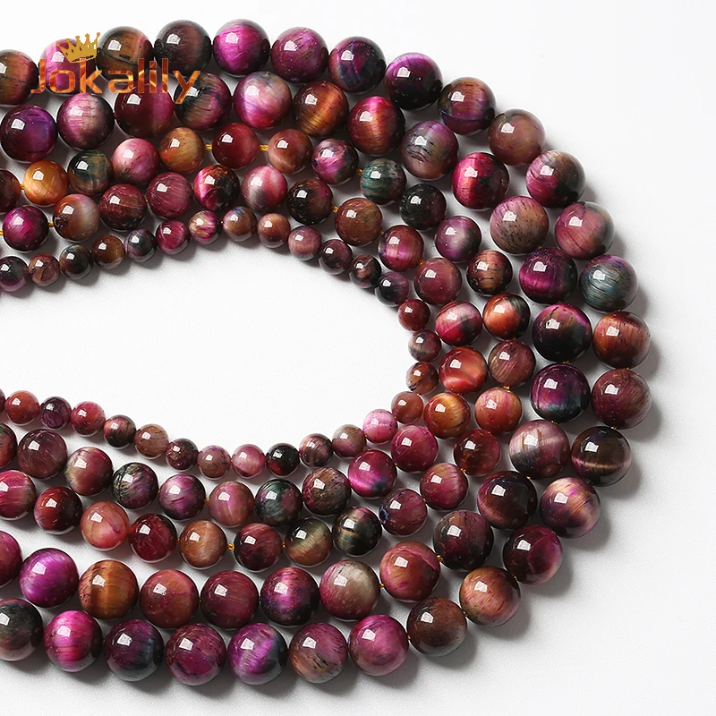 Natural Starry Sky Pink Tiger Eye Stone Beads For Jewelry Making Round Loose Beads DIY Bracelets Accessories 6 8 10 12mm 15"inch
Natural Starry Sky Pink Tiger Eye Stone Beads For Jewelry Making Round Loose Beads DIY Bracelets Accessories 6 8 10 12mm 15"inch