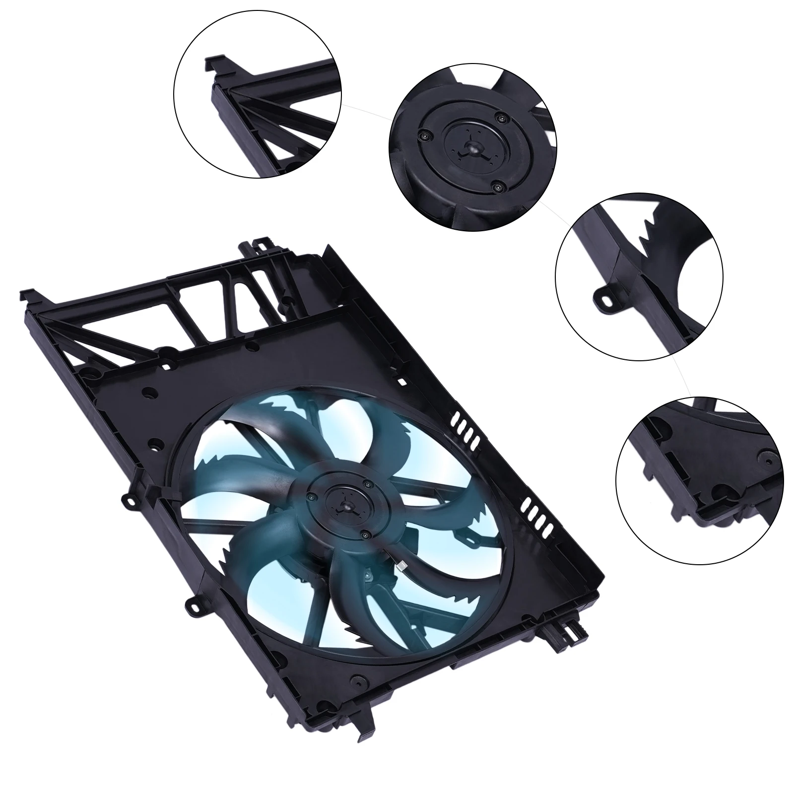 Front Radiator Cooling Fan Assembly 2500Rpm Fits 2019 2020 2021 Toyota Rav4 2.5L
Front Radiator Cooling Fan Assembly 2500Rpm Fits 2019 2020 2021 Toyota Rav4 2.5L