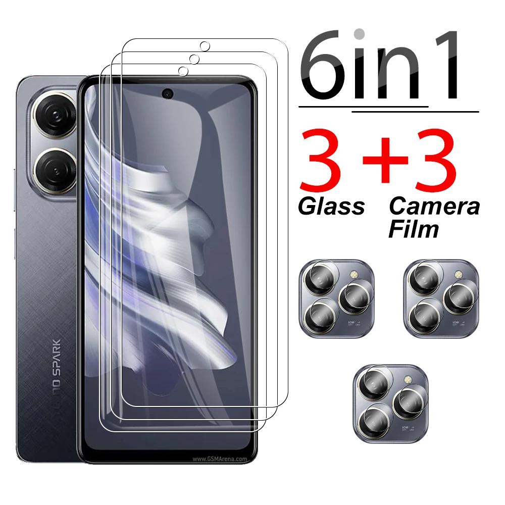 6 в 1 для Tecno Spark 20 Pro Полное покрытие прозрачное защитное стекло Spark20 защита для экрана против царапин 20C закаленное стекло
6 в 1 для Tecno Spark 20 Pro Полное покрытие прозрачное защитное стекло Spark20 защита для экрана против царапин 20C закаленное стекло