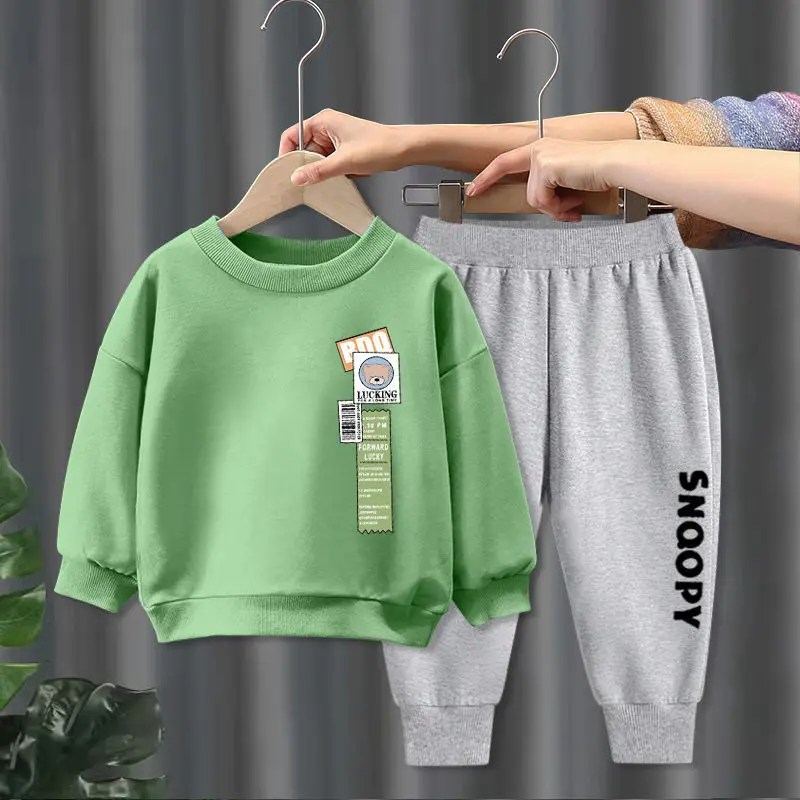 Baby Girl Boy Clothes Set Solid Color Long Sleeves Top + Pants 2PCS Costume Leisure Sport Spring and Autumn Costume Suit
Baby Girl Boy Clothes Set Solid Color Long Sleeves Top + Pants 2PCS Costume Leisure Sport Spring and Autumn Costume Suit