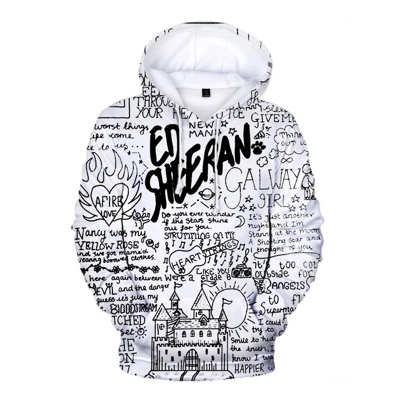 New Ed Sheeran 3D Print Hoodie Men Women Pullover Hooded Harajuku Oversized Hoodies Hip Hop 3d Hoodies Sweatshirt Tops
New Ed Sheeran 3D Print Hoodie Men Women Pullover Hooded Harajuku Oversized Hoodies Hip Hop 3d Hoodies Sweatshirt Tops
