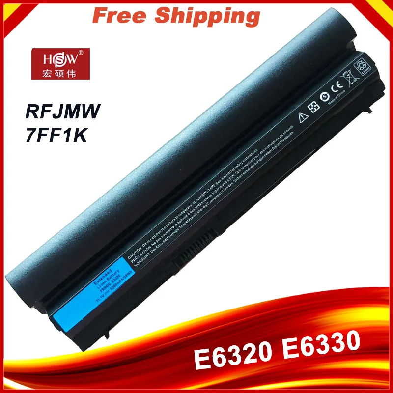 Laptop Battery RFJMW 7FF1K For DELL Latitude E6320 E6330 E6220 E6230 E6120 FRR0G KJ321 K4CP5 J79X4
Laptop Battery RFJMW 7FF1K For DELL Latitude E6320 E6330 E6220 E6230 E6120 FRR0G KJ321 K4CP5 J79X4