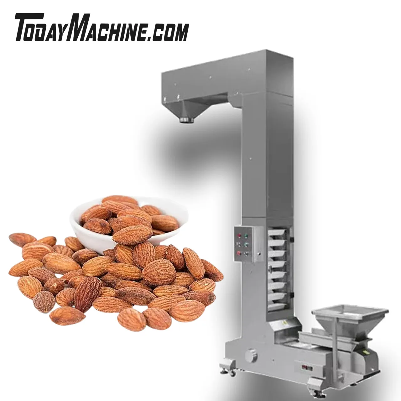 

Automatic Z Type Conveyor Bucket Elevator For Grain,Snacks,Nuts Food Grade Conveyor