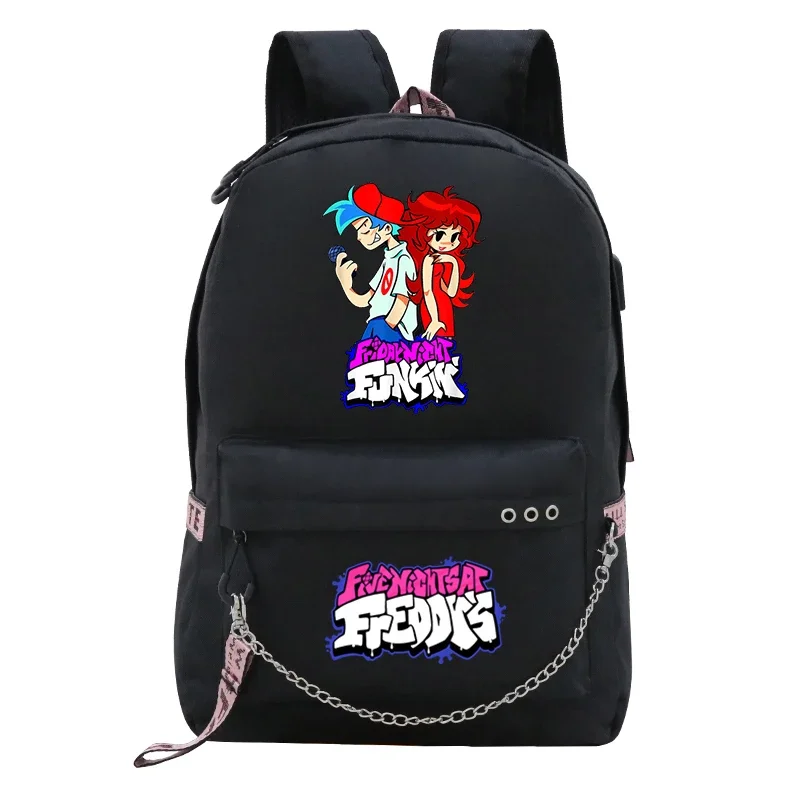School Backpack for Boys Friday Night Funkin Print Knapsack Bag for Men Hot Game School Bags for Girls Harajuku Bags for Women
School Backpack for Boys Friday Night Funkin Print Knapsack Bag for Men Hot Game School Bags for Girls Harajuku Bags for Women