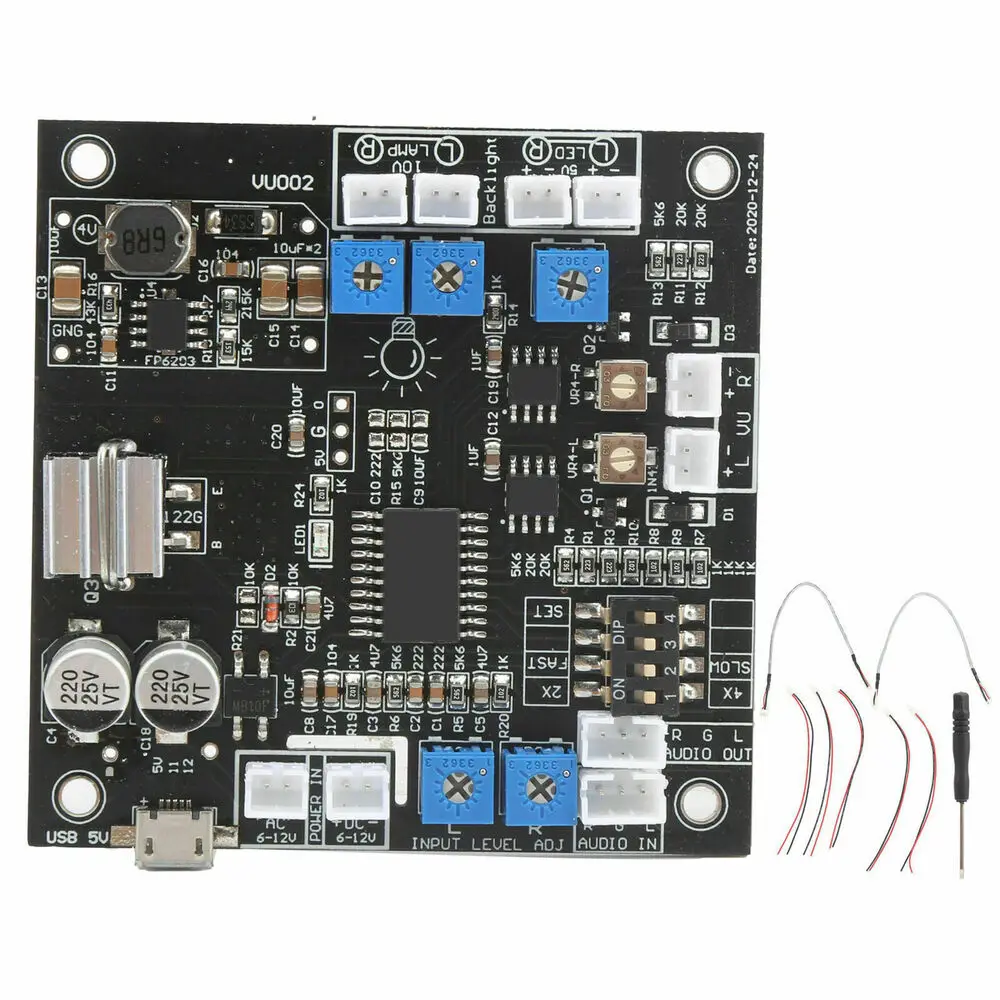 TS-VU002 VU Header Meter, модуль платы драйвера с подсветкой дБ, измеритель уровня звука
TS-VU002 VU Header Meter, модуль платы драйвера с подсветкой дБ, измеритель уровня звука