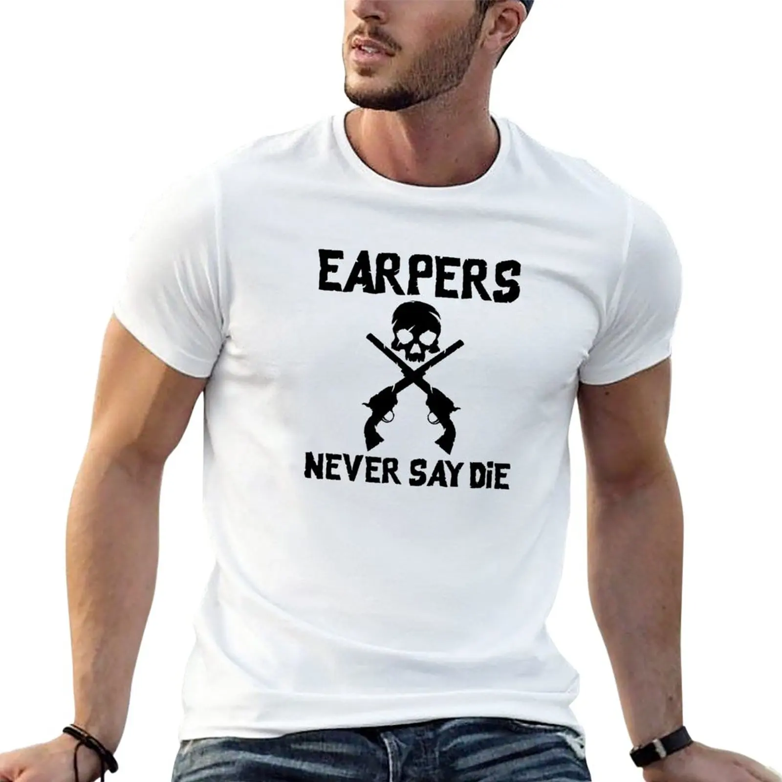 New Earpers Never Say Die T-Shirt Short t-shirt plus size tops anime Tee shirt black t-shirts for men
New Earpers Never Say Die T-Shirt Short t-shirt plus size tops anime Tee shirt black t-shirts for men