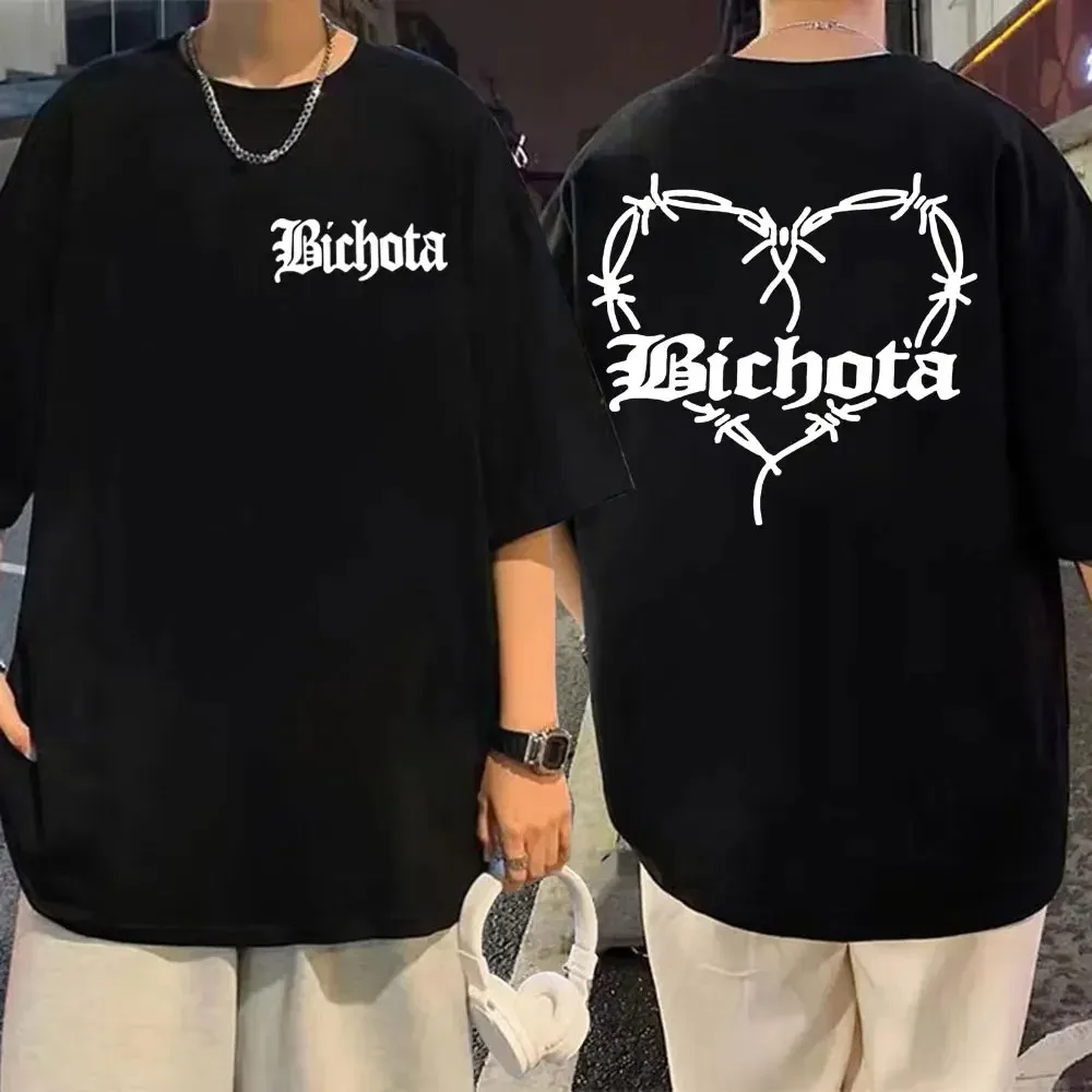 Men's Summer Fashion Casual Oversized Cotton T-Shirt Rapper Karol G Bichota Flat T-Shirt Women's Crew Neck T-Shirt Top
Men's Summer Fashion Casual Oversized Cotton T-Shirt Rapper Karol G Bichota Flat T-Shirt Women's Crew Neck T-Shirt Top