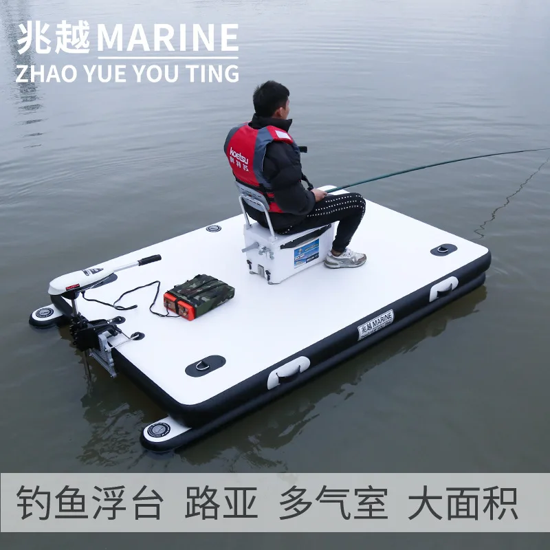 Zhaoyue fishing pontoon yacht floating floating fishing platform air cushion platform Luya boat water pontoon ship still water
Zhaoyue fishing pontoon yacht floating floating fishing platform air cushion platform Luya boat water pontoon ship still water