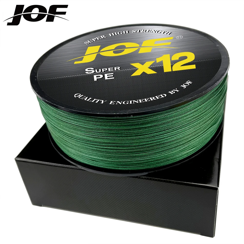 

12 Strands Braided PE Fishing Line 300M Strong Wear-resistant Multifilament Saltwater Lines 25LB 30LB 39LB 50LB 65LB 77LB 92LB