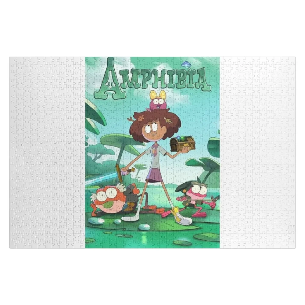 

Amphibia (2019) movie cover Jigsaw Puzzle Customs With Photo Scale Motors Personalised Name Puzzle
