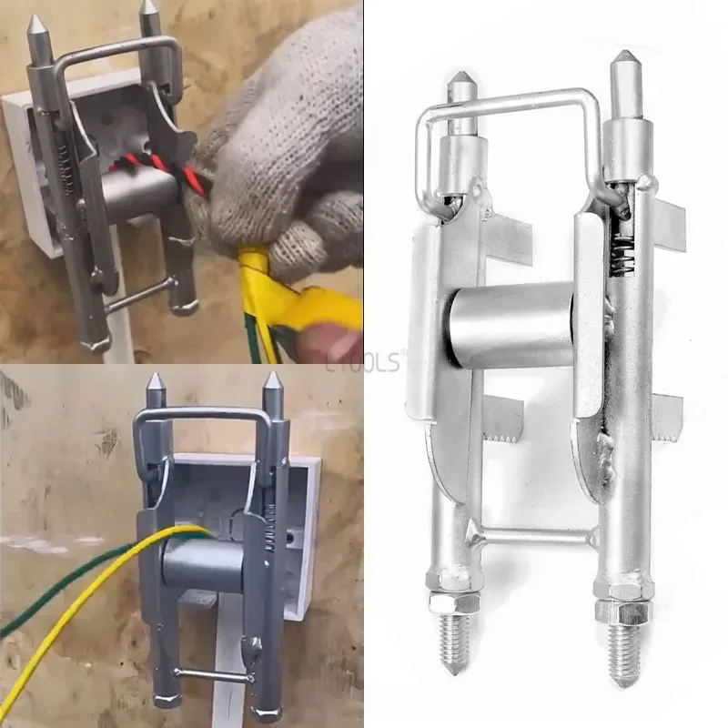 Wire Threading Aid Tool with Pulley Cable Puller Auxiliary Electrician Fish Wire Wall Universal Conduits Cable Reel Roller Box
Wire Threading Aid Tool with Pulley Cable Puller Auxiliary Electrician Fish Wire Wall Universal Conduits Cable Reel Roller Box