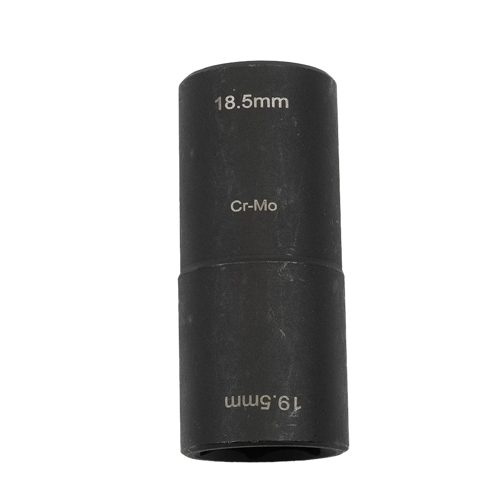 Tool Socket Service 19mm Lug Nuts With Missing Or Distorted Cap Vehicles 18.5mm X 19.5mm 18.5mm/19.5mm CR-MO Tire Sleeve
Tool Socket Service 19mm Lug Nuts With Missing Or Distorted Cap Vehicles 18.5mm X 19.5mm 18.5mm/19.5mm CR-MO Tire Sleeve