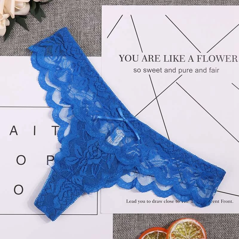 ALLTOOALL Women Sexy Lace Briefs Comfort G-String Thongs Low-waist Lingerie Breathable Female Underwear Seamless Women Panties 30 S5f827562061a4188bc78a80df30b1c8fZ