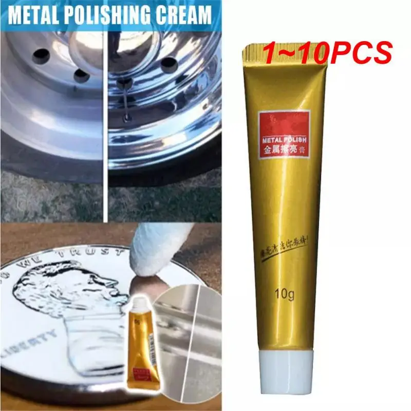 

1~10PCS 5g/10g/15g Metal Abrasive Polish Cleaning Cream Polishing Paste Rust Remover For Iron Chrome Brass Copper Nickel