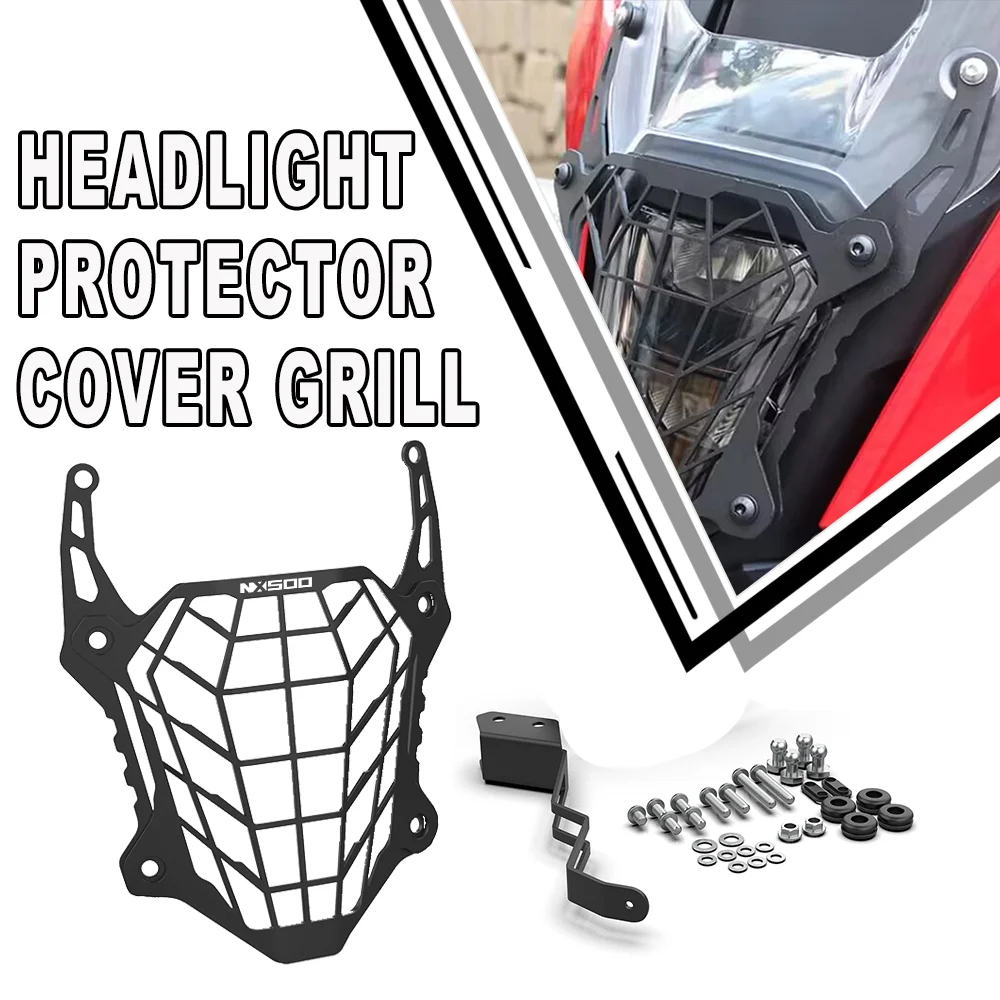 For HONDA Nx 400 500 Motorcycle Headlight Grille Guard Cover NX400 NX500 2023 2024 25 Headlight Guard Headlamp protection
For HONDA Nx 400 500 Motorcycle Headlight Grille Guard Cover NX400 NX500 2023 2024 25 Headlight Guard Headlamp protection