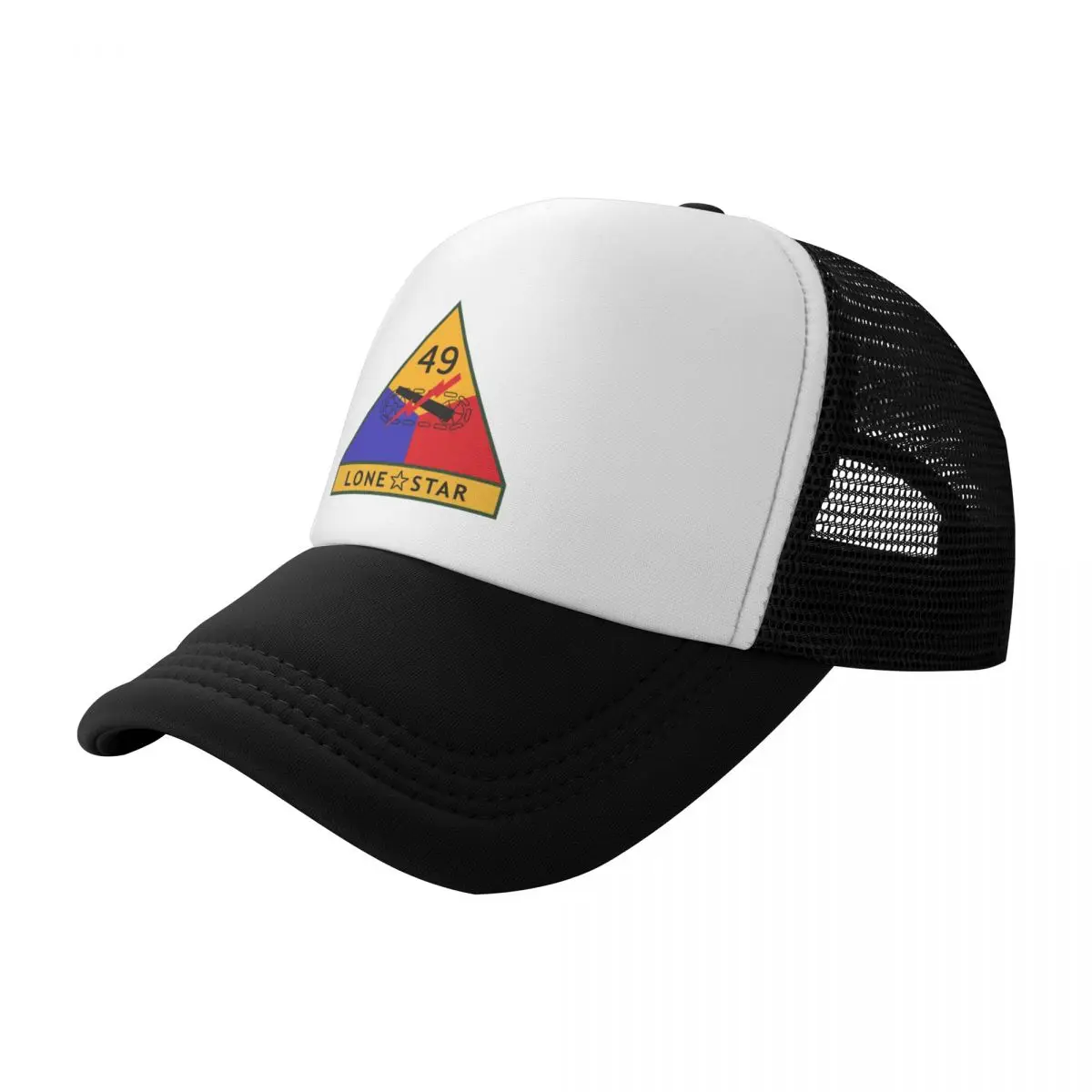 

49th Armored Division Lone Star (United States) Baseball Cap Hip Hop Sun Hat For Children Bobble Hat Icon Girl Men's