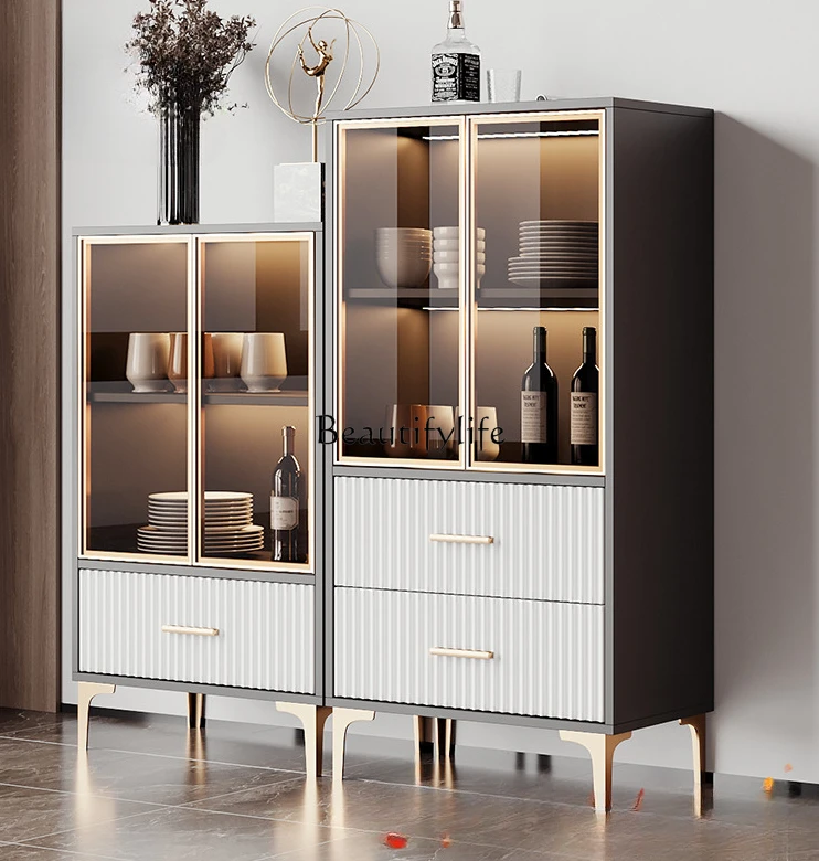 Light Luxury Sideboard Modern Minimalist Multi-Functional Wall Living Room Tea Cabinet
Light Luxury Sideboard Modern Minimalist Multi-Functional Wall Living Room Tea Cabinet