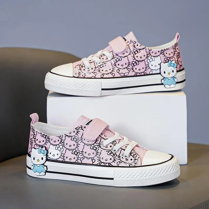 Kawaii Sanrio Hello Kitty Cute Canvas Shoes Children Anime Scrawl Printed Graphic Comfortable Casual Female Shoes Holiday Girl
Kawaii Sanrio Hello Kitty Cute Canvas Shoes Children Anime Scrawl Printed Graphic Comfortable Casual Female Shoes Holiday Girl