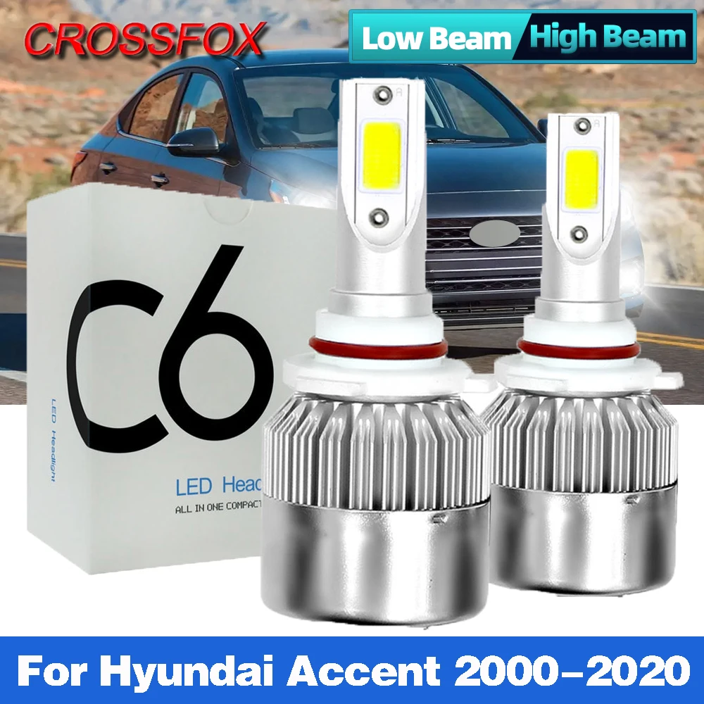 H4 LED Car Headlight Bulb 12V 6000K CSP Chip Auto Light For Hyundai Accent 2000-2012 2013 2014 2015 2016 2017 2018 2019 2020
H4 LED Car Headlight Bulb 12V 6000K CSP Chip Auto Light For Hyundai Accent 2000-2012 2013 2014 2015 2016 2017 2018 2019 2020