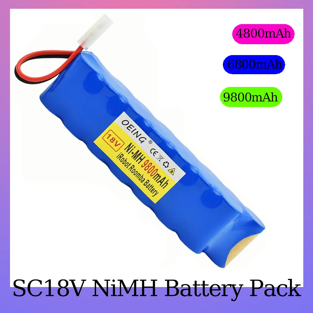 18V NiMH Battery Pack 9800mAh Suitable for Rowenta CD Vacuum Cleaner RH8771 Tefal Cyclone Extreme Vacuum Cleaner Battery P102
18V NiMH Battery Pack 9800mAh Suitable for Rowenta CD Vacuum Cleaner RH8771 Tefal Cyclone Extreme Vacuum Cleaner Battery P102