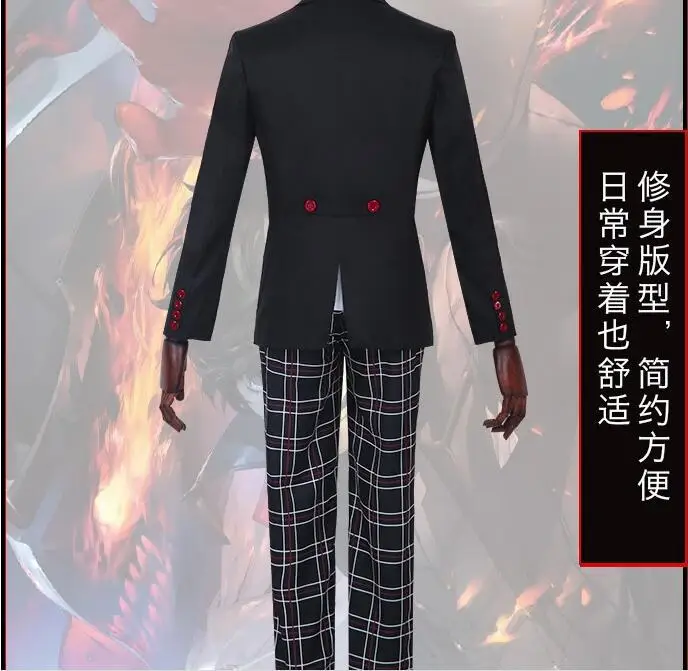 Game Anime Persona 5 Cosplay Costume Akira Kurusu / Ren Amamiya School Uniforms for Unisex Coat + Shirt + Pants
Game Anime Persona 5 Cosplay Costume Akira Kurusu / Ren Amamiya School Uniforms for Unisex Coat + Shirt + Pants