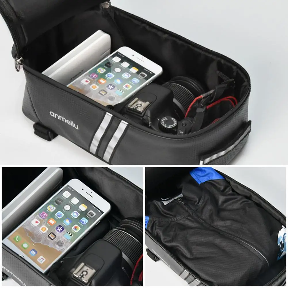 Bicycle Rear Bag Large Capacity Faux Leather MTB Bicycle Bike Saddle Bag Fastener Tape Back Seat Bag Cycling Supply
Bicycle Rear Bag Large Capacity Faux Leather MTB Bicycle Bike Saddle Bag Fastener Tape Back Seat Bag Cycling Supply