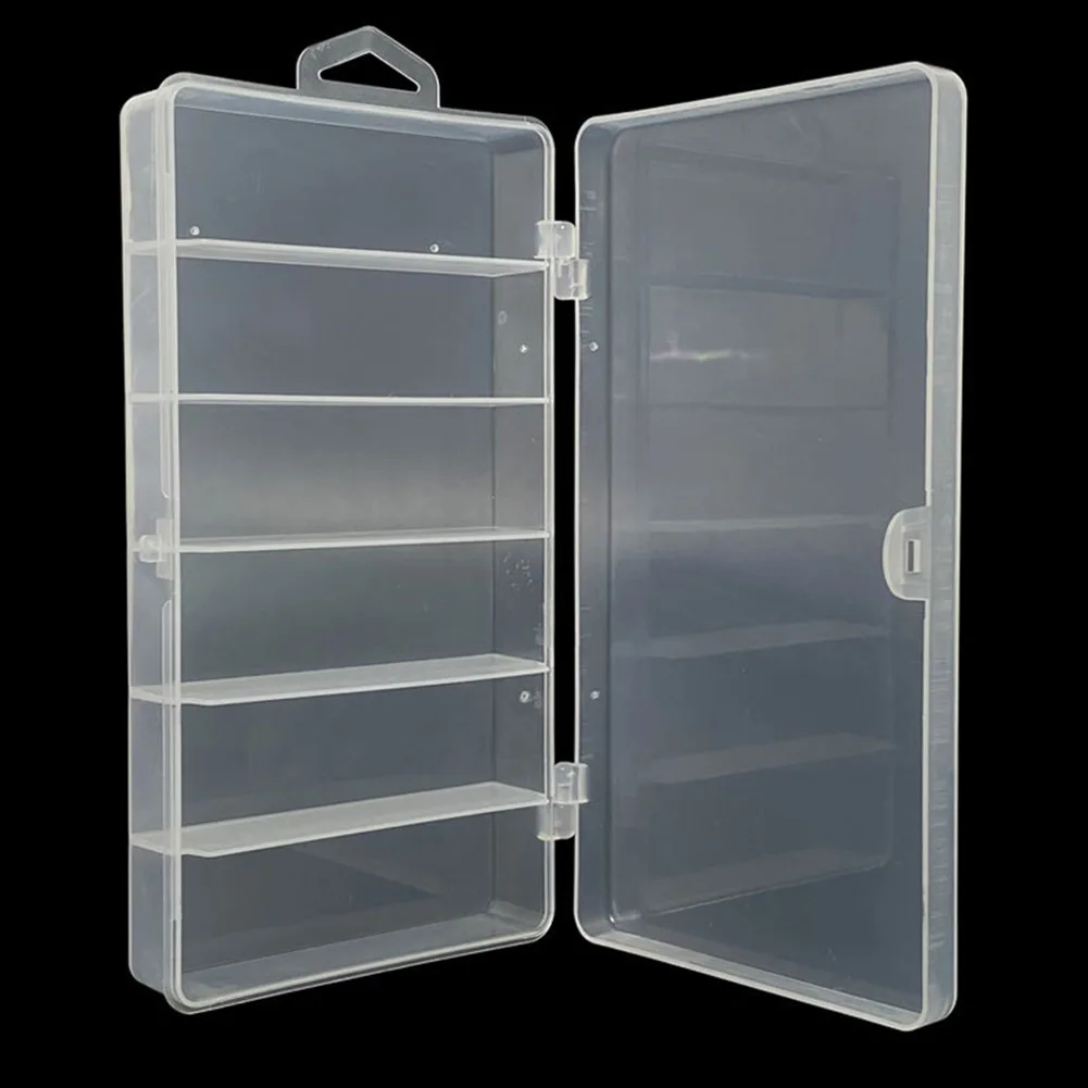 Six Grid Bait Box PVC Plastic Transparent 17.5x9.5x3cm 1pc Accessory Box Bait Box Fishing Tackle Gear Accessories
Six Grid Bait Box PVC Plastic Transparent 17.5x9.5x3cm 1pc Accessory Box Bait Box Fishing Tackle Gear Accessories
