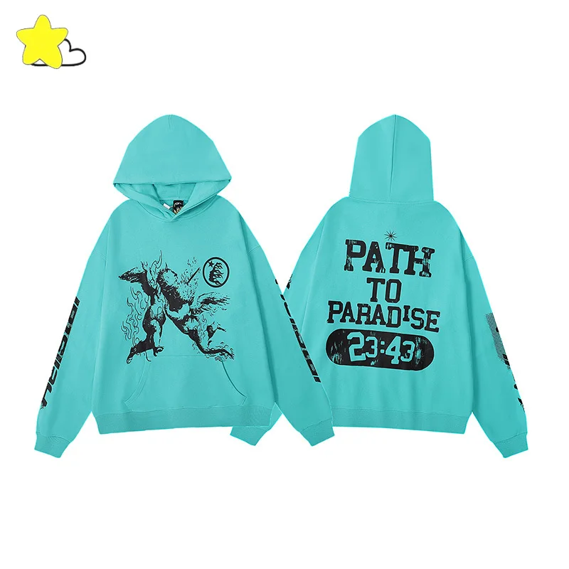 Lake Green Casual Fashion Loose Hellstar Hoodie Men Women Best Quality Cotton Graphics Graffiti Pullovers Hip Hop Sweatshirts
Lake Green Casual Fashion Loose Hellstar Hoodie Men Women Best Quality Cotton Graphics Graffiti Pullovers Hip Hop Sweatshirts