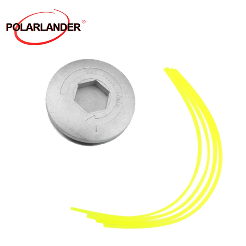 Lawn Mower Accessories With 4 Nylon Fluorescent Green Grass Rope RelatFitting Cord Garden Round Hardened Plastic Silver
Lawn Mower Accessories With 4 Nylon Fluorescent Green Grass Rope RelatFitting Cord Garden Round Hardened Plastic Silver