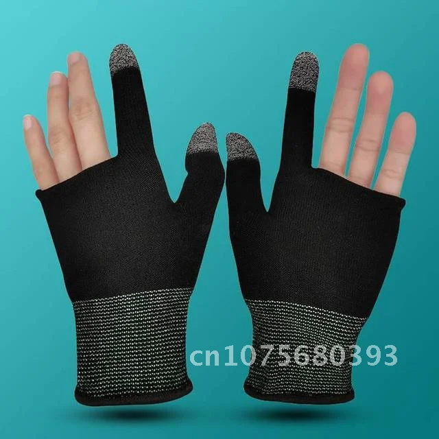 2pcs Gaming Finger Thumb Gloves for PUBG Mobile Game Controller Anti Slip Sweat Proof Sensitive Touch Screen
2pcs Gaming Finger Thumb Gloves for PUBG Mobile Game Controller Anti Slip Sweat Proof Sensitive Touch Screen